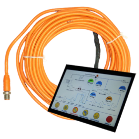 Telecomando touchscreen Aqua-Base per modelli Premium - Cavo da 20 m