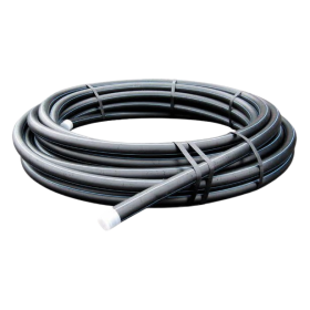 Tubo Aqua-Base 15/23mm nero bassa pressione